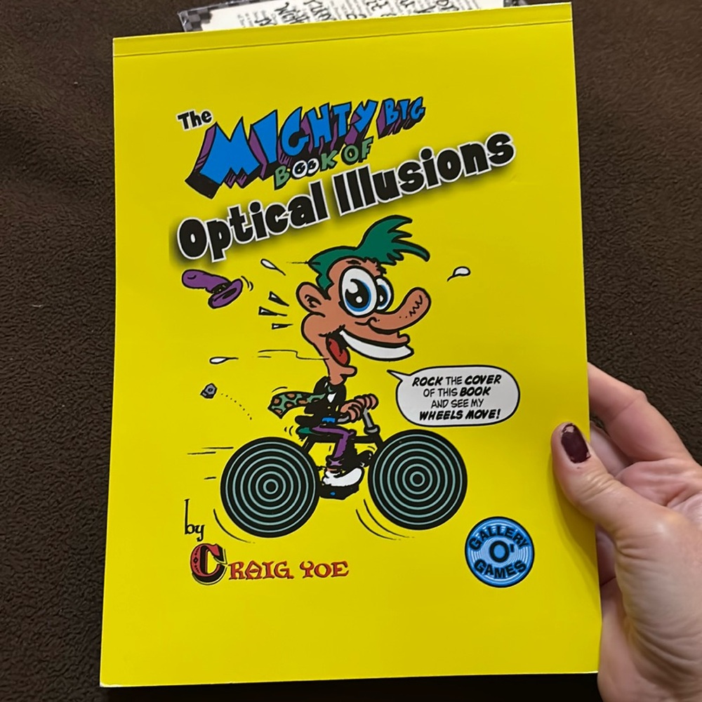 The mighty big book of optical illusions by Craig Yoe paperback